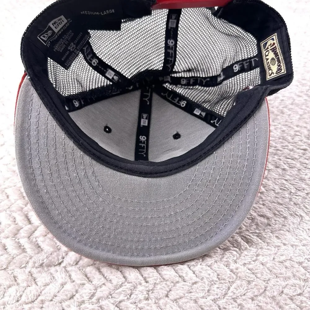 Chicago Bulls Hat New Era 9Fifty NBA Hardwood Classics Mesh Snapback‎ M-L
